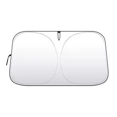 S/L Car Sunshade Windshield Heat Insulation Sunscreen Baffle Car Front Window Sunshade Summer Curtain Car Sunshade
