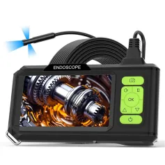 4,3 '' IPS-skjerm Industrielt Endoskop Kamera Video USB HD 1080P Enkel / Dobbel / Trippel 5,5 mm / 7,9 mm Linse HD1920P 5,0 MP Autofokus Linse Ta opp Video Auto Reparasjon Rørleggerarbeid Vedlikehold Apparat Bilinspeksjon Boroskop