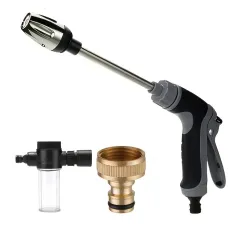 For Car Washing 3/4\ High-Pressure Water Spayer Garden Washer Hose Nozzle Garden Watering Hose Cleaning Tool Handle Spray