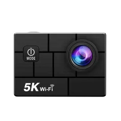 AUSEK 5K Action Camera Sports Camera Waterproof HD Single Screen WIFI Outdoor Cycling Anti-Shake Sports Camera 2 Inches