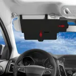 Car Sunshade Sun Visor Extender Anti-Glare Sun Blocker for Driver Passenger Car Sun Visor Sunshade Extender Automotive Sunshade Sun Block