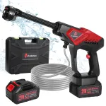 Andeman Cordless Pressure Washer with 3.0Ah Battery, 800 PSI 1.5 GPM Portable Pressure Washer with 6 in 1 Nozzles, Power Washer for Cars, Fences, Driveways, Home, Patios