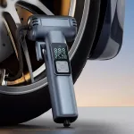 150 PSI Portable Car Inflator Pump Cordless Car Air Pump Electric High Pressure Tire Inflator Built-in Pressure Gauge