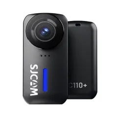 SJCAM C110 Plus 4K 30fps Action Camera 6-Axis Gyro Stabilization Flash Explosion WiFi Remote 170° Lens Angle Sports DV Portable Helmet Motorcycles Sports Camera