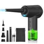 Electric Cordless Dust Blower Portable Multi-Function 3 Gear Handheld Vacuum Cleaner 2 In 1 Suction And Blowing Dust Blower