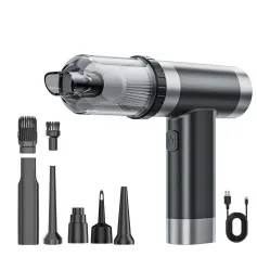 Brushless Wireless Car Vacuum Cleaner Powerful Suction Wet & Dry Handheld Cleaning Auto Home