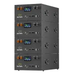 Gokwh 51.2V 340Ah LiFePO4 Lithium Battery Pack Energy Storage Box with Touch LCD Screen