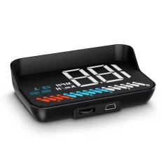 3.5インチ LEDスクリーン 車用HUD ヘッドアップディスプレイ 車用OBD ユニバーサル スピードメーター 水温 高解像度 サスペンションプロジェクター