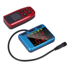 12V 24V automobilio dyzelinio šildytuvo nuotolinio valdymo pultas su LCD monitoriaus jungikliu