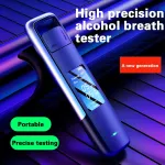 Non-Contact Alcohol Tester with Digital Display USB Rechargeable Portable Alcohol Tester Analyzer High Precision Alcohol Tester