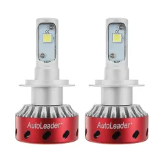 Autoleader Car LED Headlight U101 H4/H8/H11 6500K 6000LM Fog Lamps LUMILEDS-MZ Chip Headlamp