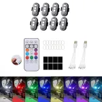 Multicolor LED Light with Remote Control for Cars, Bikes, Drones, and Outdoor Camping