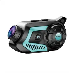 Anytek 6 Group Talk Voice Intercom Motorcycle Dash Cam Recorder Helmet bluetooth WiFi Sports Camera Motorbike Motor Auto DVR Headphone