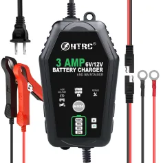 HTRC Battery Charger 6V 12V 3A 60W Car Motorcycle Charging Repair for Lead-acid Battery