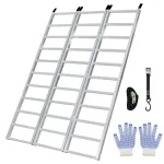 Foldable Car Ramps for DIY Maintenance with 3-Section Ramps