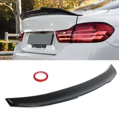 PSM Style Highkick Rear Trunk Spoiler Boot Lip Wing Para sa BMW F30 F80 M3 2012-2018