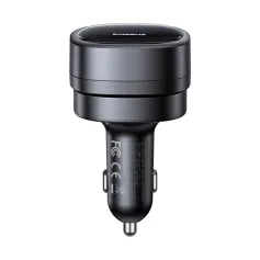 Baseus 45W + 15W Car Charger Fast Charging with 80cm Type-C Retractable Cable LED Indicator Support PD QC SCP PPS Fast Charging Protocol