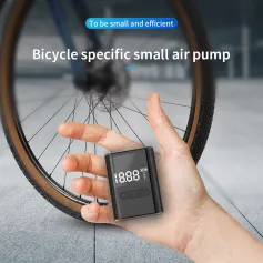 100PSI Electric Ball Pump Mini Bike Pump with Digital Gauge Portable Tire Pump LED Digital Display Air Pump for Balls & Road Bike