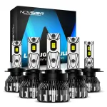 NOVSIGHT A500-T2 160W High Power 2PCS 33,000LM DC9-32V Car LED Headlights 6500K Cool White IP68 Waterproof