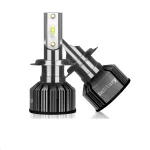 Infitary H7 H4 LED Cars Headlights Bulbs 12V White 6500K COB Mini Fog Lights Headlamps Lamps Universal
