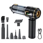 Suitu ST-6697 Cordless Handheld Vacuum Cleaner 16000Pa Strong Suction Brushless Motor Rechargeable Lithium Battery Multi-Functional Car Cleaning Lightweight Portable Easy Type-C Charging