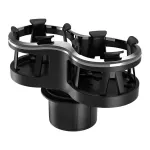 Car Cup Holder One Drag Two Drink Beverage Holder Car Drink Bottle Cup Holder Water Bottle Mount Stand Coffee Drinks Holder