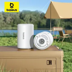 Baseus 5 in 1 Portable Air Pump Inflator Deflator Vacuum Storage for Air Mattresses Beds Swimming Ring Camping Outdoor Inflator