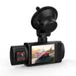 1080P Front & Rear 170° Car Driving Recorder Auto Dash Cam WIFI Three -lens 2 Inch Video Recording DVR Camera