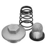 Motosiklèt Scooter Lwil oliv Drain Plug Set GY6 pou Baotian Benzhou Znen Taotao 50-150cc