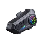 Coralme Y10 Motorcycle Helmet Bluetooth Headset Wireless Headset AI Voice Assistant Motorcycle Helmet Headset Split Installation Bluetooth Headset
