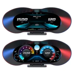 weiyin P5 Car OBD LCD Instrument Display 6.2-inch LCD 18:9 HD Screen Atmosphere Light Car Dashboard Monitor