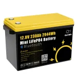 بطارية ليثيوم Gokwh 12V 230AH LiFePO4 2944Wh 200A BMS 6000+ دورات عميقة مدمجة في تطبيق ذكي بلوتوث مثالي لتخزين الطاقة المنزلية والبحرية