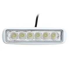 Đèn pha 12V 6 bóng LED chống ngập nước biển Ánh sáng trắng cho thuyền du thuyền xe máy xe tải ô tô