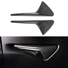 Car Side Camera Protection Cover Fender Trim Side Fender Camera Cover For Tesla Model 3/Y/X/S 2017-2022