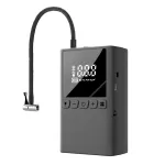 Portable Wireless Multi-functional Inflatable Pump 100W Digital Display LED Lighting AI Auto Stop for Car Motorcycle Tire Ball Inflation