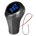5/6 Speed Gear Head Shift Knob Shifter W/LED Light For BMW E46 E90 E91 E92 X1 X3 X5