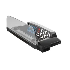 Car Head Up Display Universal GPS Speedometer HUD Digital Speed MPH KM/H Overspeed Alarm Fatigue Driving Alert Altitude Windshield Projector