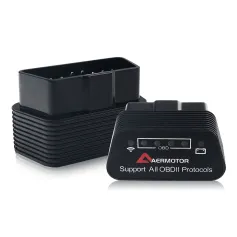 Aermtor WIFI ELM327 V1.5 Mini OBD2 Scanner for Multi-brands CAN-BUS as same as ELM327 wifi