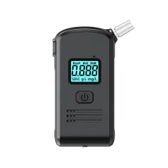ئامێری هەناسەدانی هەڵگیراو LCD دیجیتاڵی بەرز و وردی تاقیکەرەوەی کحولی کەسی