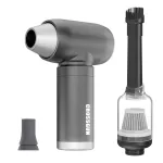 CROSSGUN Mini Turbo Blower Jet Electric Blower Rechargeable Compressed Air Dust Cleaner Rechargeable Rechargeable Portable Turbo Fan