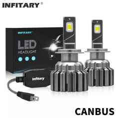 Infitary LED Car Truck Headlights Bulbs 130W 5600LM 12V 24V H7 H4 On Auto Lamps Super Bright Light