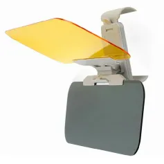 2 In 1 Car Sun Visor HD Goggles Car Day And Night Anti-Ultraviolet Anti-Glare Sunshade Sunshade Rotatable Transparent Driving Mirror