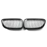 Front Kidney Grille Grills Matte Black for BMW E92 E93 3-Series LCI Face Lift 2DR