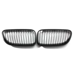 Front Kidney Grille Grills Matte Black for BMW E92 E93 3-Series LCI Face Lift 2DR