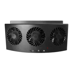 Car Exhaust Fan 3-Head Cooling Fan USB Powered Car Air Purifier Radiator Fan Window Vent Cool Ventilation Interior Accessories