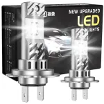 SEALIGHT S6-H7 Pair Car LED Headlight Bulbs 30W 3000LM 6500K High Power Canbus Super Bright 5530 LED Chips IP68 Waterproof