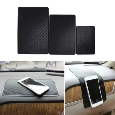 Car Dashboard Sticky Pads Non-slip Gel Pads Phone Holder Dash Anti-Slip Mat For Key Coin Sunglass Grip Pad Multifunctional Anti-Slip Sticker