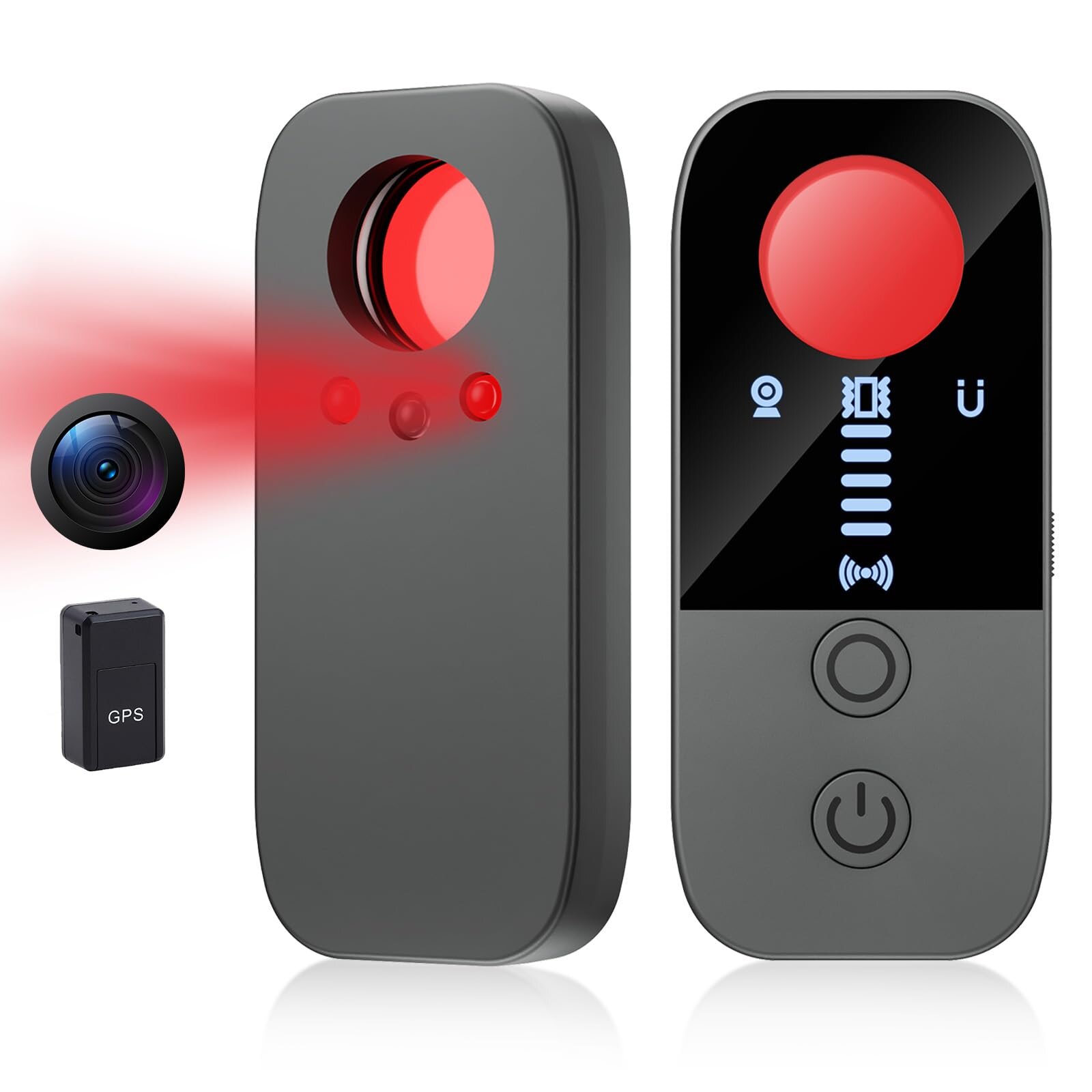 Hide camera Detectors Camera Finder GPS Tracker Detector Camera Detector Wireless Detector for Travel HotelHome Bathroom Car