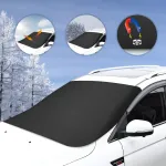 Car Snow Shield Front Windshield Cover Winter Windshield Snow Protection Winter Car Window Snow Shield Frost Antifreeze Cover