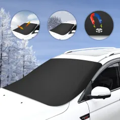 Car Snow Shield Front Windshield Cover Winter Windshield Snow Protection Winter Car Window Snow Shield Frost Antifreeze Cover